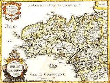 La Bretagne en 1650